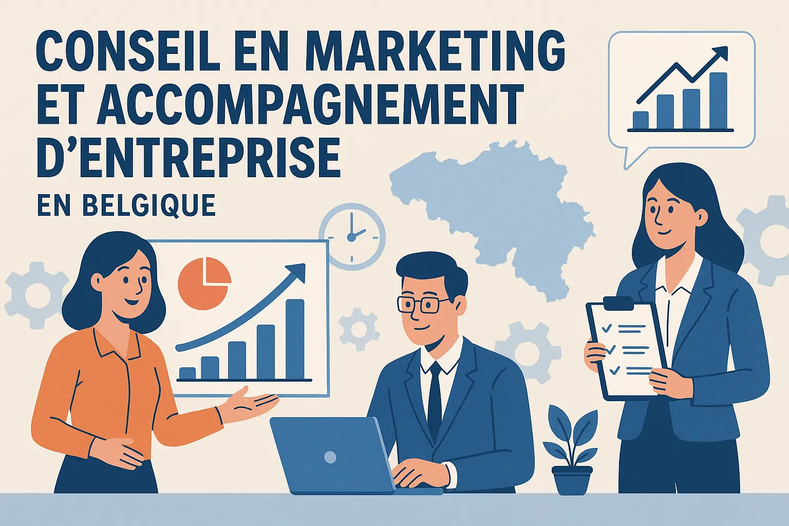 Bureau de conseil en marketing et digital à Bruxelles